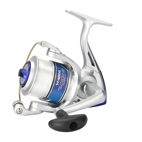 High Quality Spinning Fishing Reel With Fishing Line 12BB Fly Wheel For Fresh/Salt Water Sea Fishing Spinning Reel Carp Fishing